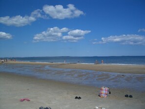 On the beach