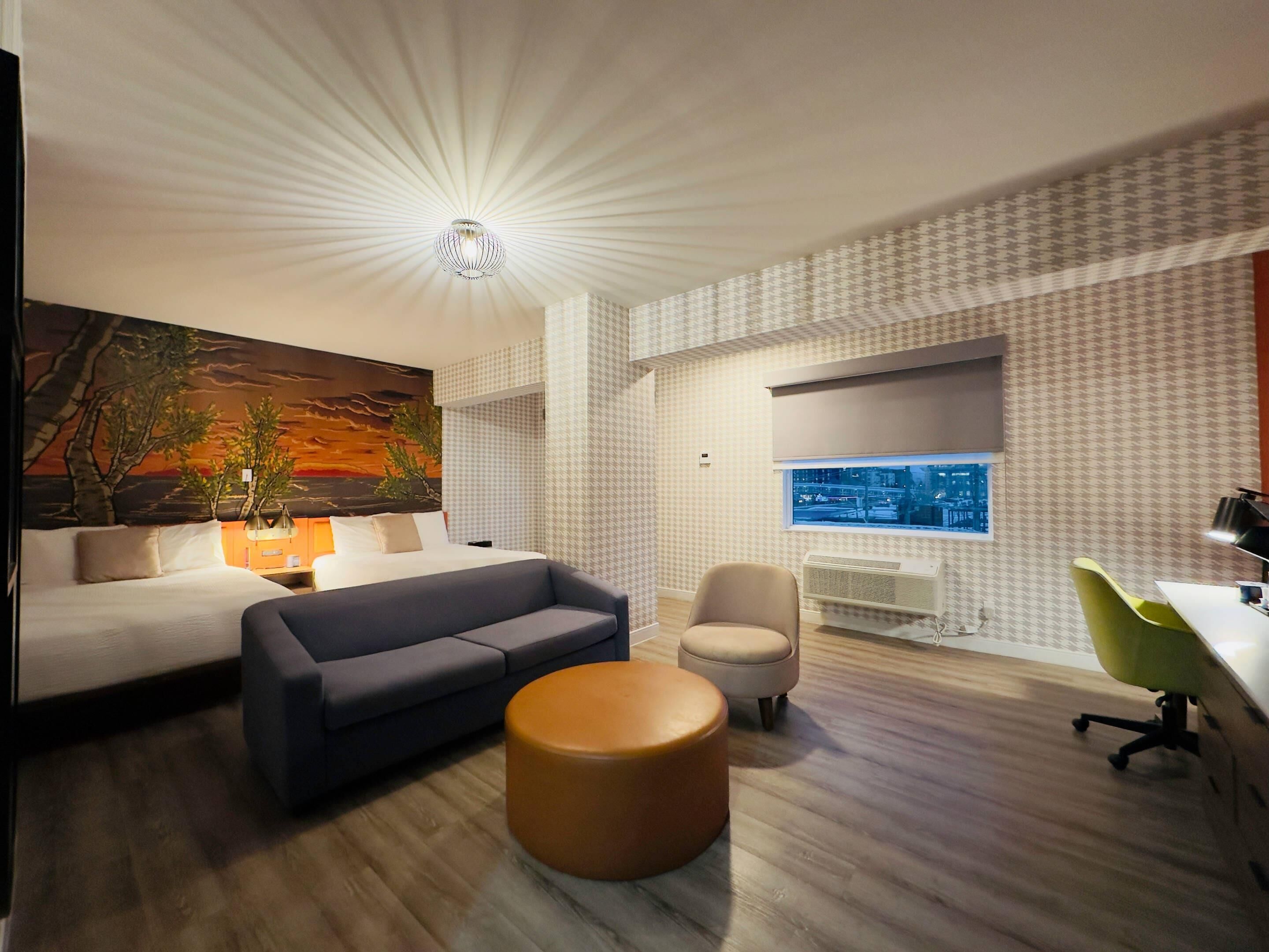 Suite, Multiple Beds, Non Smoking | In-room safe, individually decorated, individually furnished, desk