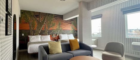 Suite, 2 Queen Beds, Non Smoking (with Sofabed) | In-room safe, individually decorated, individually furnished, desk