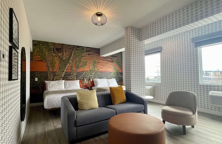 Suite, 2 Queen Beds, Non Smoking (with Sofabed) | In-room safe, individually decorated, individually furnished, desk