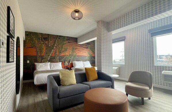 Suite, 2 Queen Beds, Non Smoking (with Sofabed) | In-room safe, individually decorated, individually furnished, desk