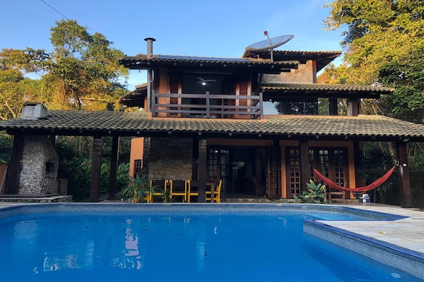 Piscina externa, piscina aquecida