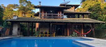 S. Sebastião - Juréia North Coast - House with 4 bedrooms - heated pool and air conditioning