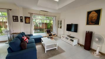 TV, toys, books