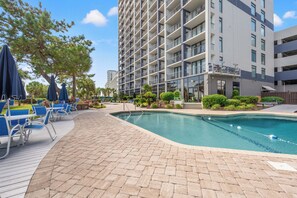 Indoor pool, a heated pool - Beautiful ocean views from the balcony in this popular resort (Myrtle Beach)