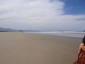 Beach nearby, sun-loungers