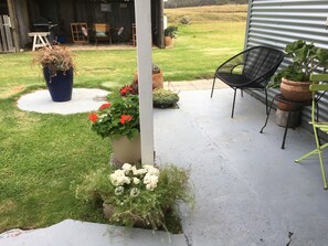 Terrace/patio - White Dog Lane Cottage Farm stay (Elleker)