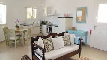 TV de tela plana, Netflix, DVD player, livros