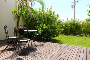 Basic Twin Room, Terrace (1F) | Terrace/patio - OceanVilla Yuninohama (Miyakojima)