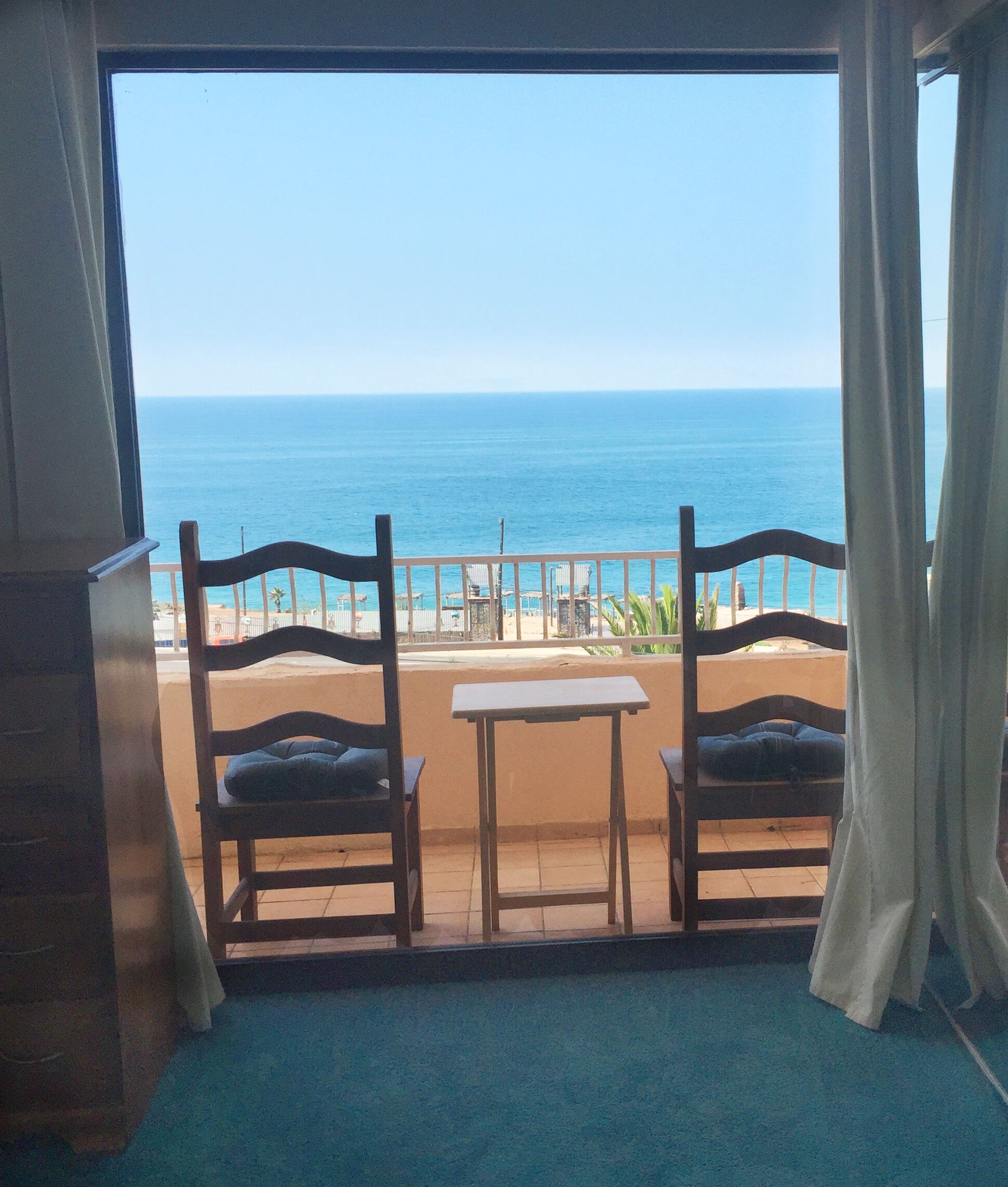 enjoy your coffee in the morning from your balcony overlooking the ocean.