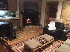Living area - Popular condo located at Schuss Mountain. (Mancelona)