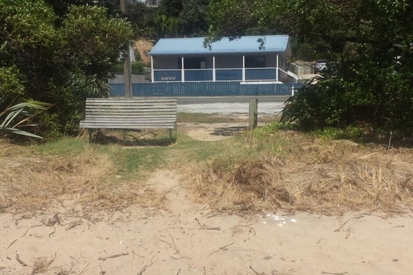 Front cottage taken from the beach.