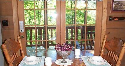 Luxury Cabin, 2 mi Pkwy, Ei ylös Mtn, Hiljainen, Yksityinen, Super Clean, ilmainen WiFi, HDTV