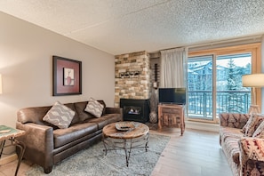 Smart-TV, Kamin, DVD-Player, Stereoanlage