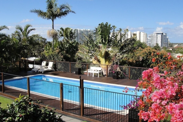 Our pool enjoys sun all day