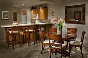 Kitchen and Dining Area