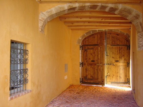 Antica Casa Manca, das blaue Haus
