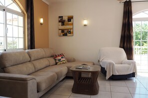 Fernseher, Kamin, Bücher