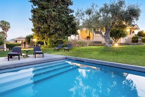 Una piscina climatizada