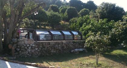 Maison donnant sur le golfe de porto