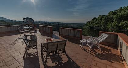 Casa Museo A' Rina, an den Hängen des Ätna mit Panoramablick un gratis WLAN