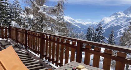 large traditional chalet , 50 m from teleski