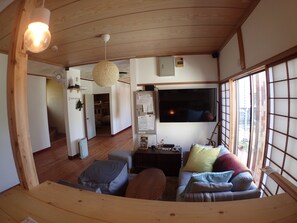 Sala de estar en el lobby