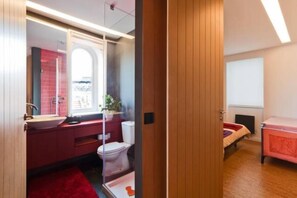 Shower, hair dryer, towels - Porto: Apartment with the best view over the city of Porto and the Douro river (Porto)