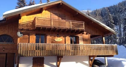 Casa de montaña (madera / piedra) - Chatel