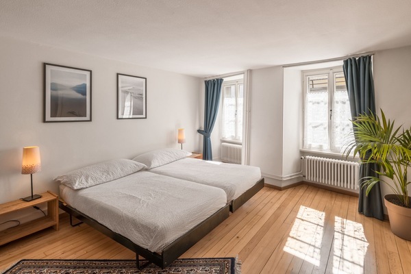 2 Schlafzimmer, BĂŒgeleisen/BĂŒgelbrett, Reisekinderbett, kostenloses WLAN