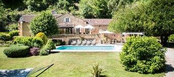 Beautiful Country Home in Large Grounds with Woods Leat and Heated Swimming Pool