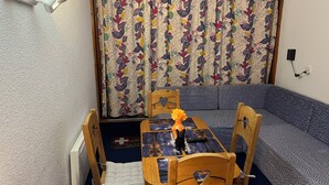 Dining - Les Arcs 1800: studio - 1 room - 4/5 persons (Bourg-Saint-Maurice)