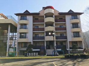 Voorkant van accommodatie