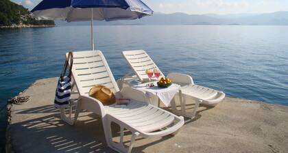 MAGICAL HOUSE " MARICA" WITH PRIVATE BEACH, PARADISE FAR AWAY FROM STRESS LIFE