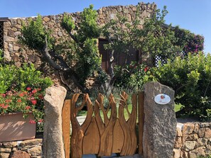 Exterior detail - Punta Molara just 250 meters from the sea (San Teodoro)