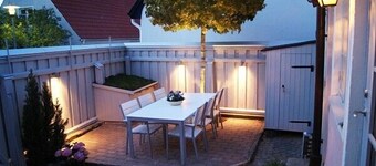 Beautifully renovated Gatuhus in the old town of Österlen's onlytown Simrishamn