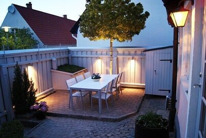 Beautifully renovated Gatuhus in the old town of Österlen's onlytown Simrishamn
