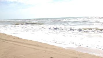 Vlak bij het strand, strandlakens