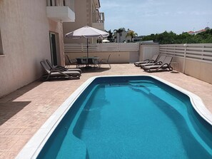Outdoor pool - Stunning Villa with Pool in Excellent & Peaceful Location - close to the beach! (Paralimni)