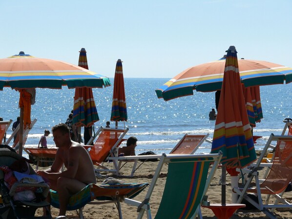 Tæt på stranden