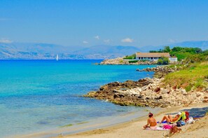 Beach - Villa Giador - Holiday Villa with swimming pool in Corfu by MediterraneanVillas (Agios Ilias)