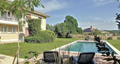 Hillside Villa With Private Pool And Walking Distance To the Village Of Carces