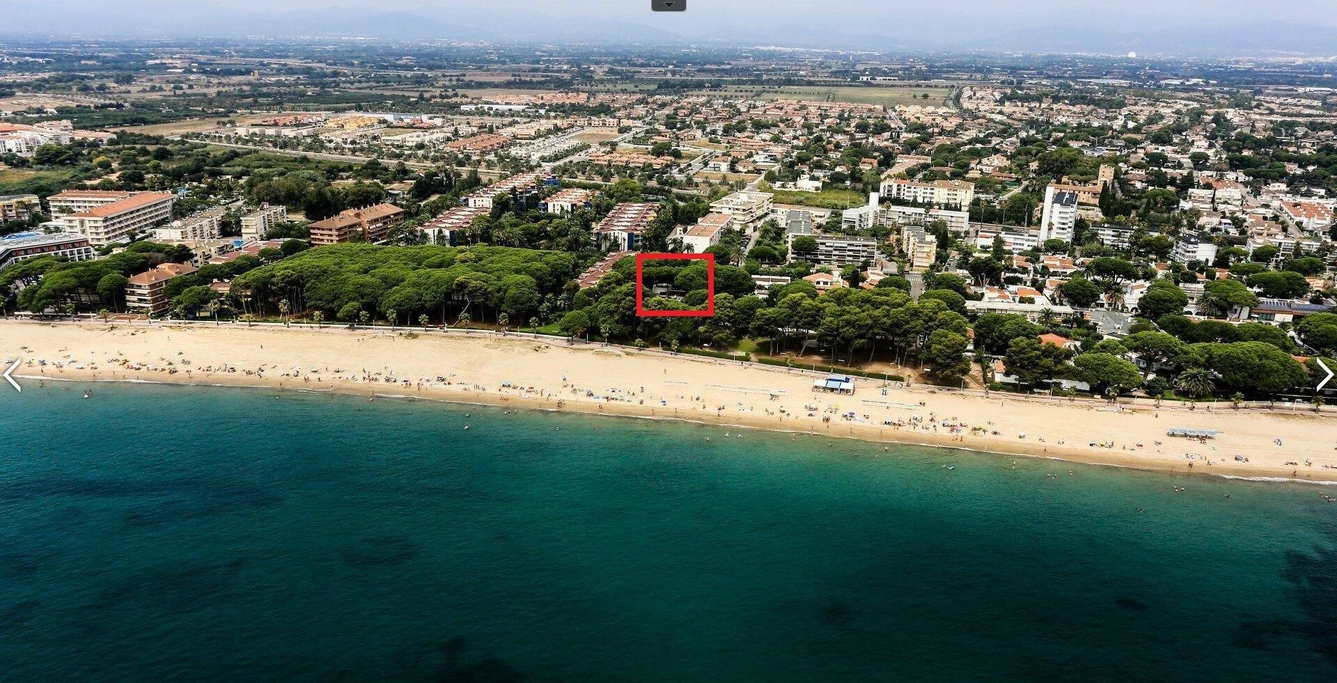 Accommodatie ligt op het strand