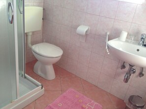 Shower, hair dryer, towels, soap - Apertament - Rovigno (Rovinj)