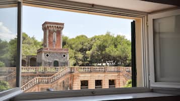 Vue depuis lâhĂ©bergement