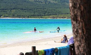 Beach nearby, beach towels