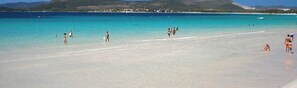 Beach nearby, beach towels