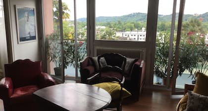 Pau face aux Pyrénées