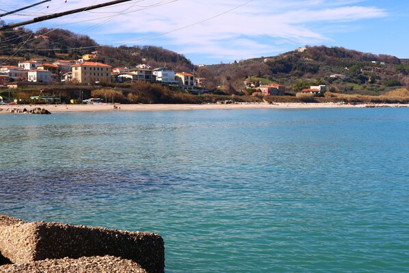 Beach nearby, beach towels
