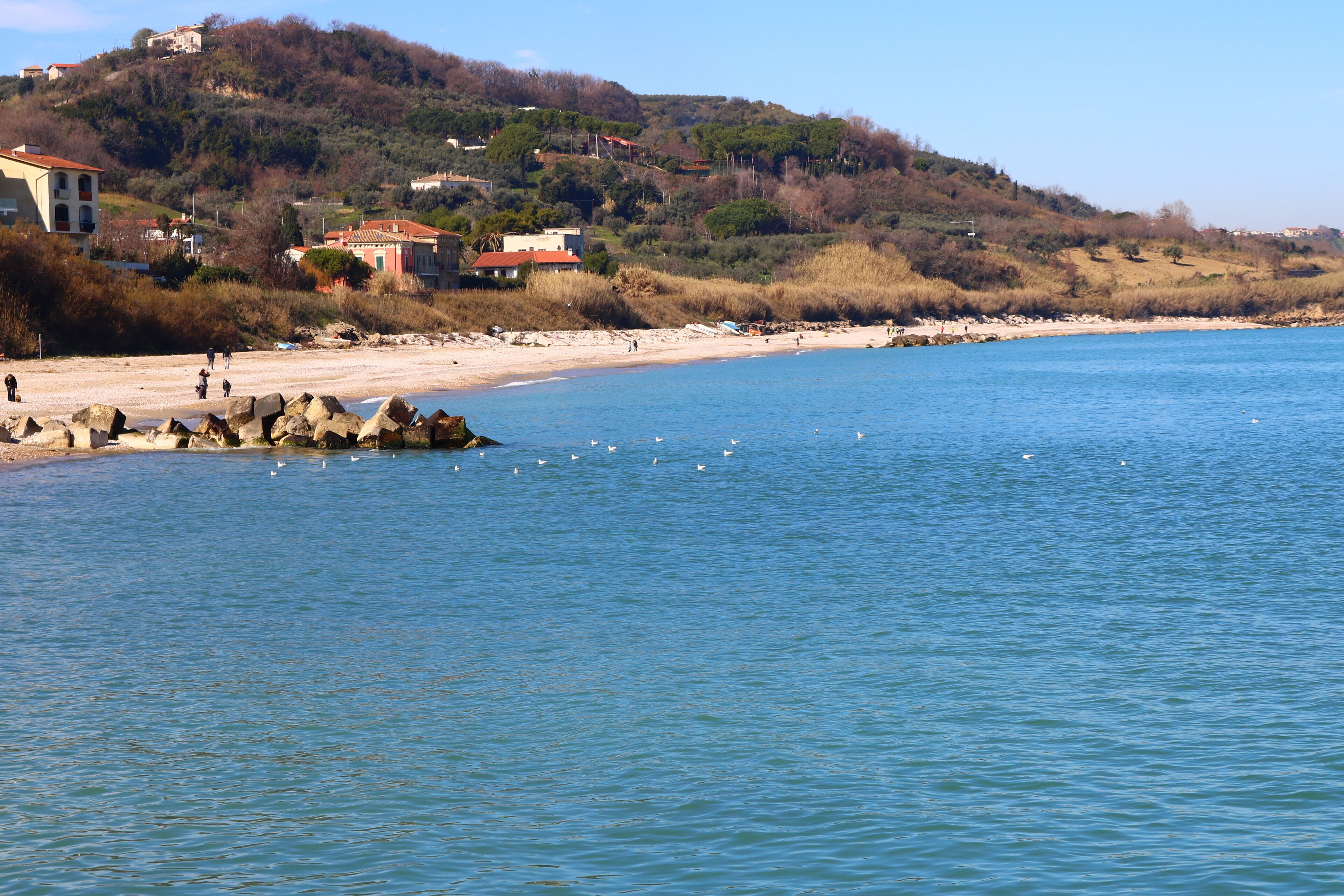 Vlak bij het strand, strandlakens